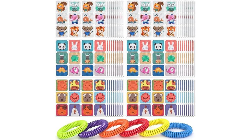 360 mosquito stickers bracelets
