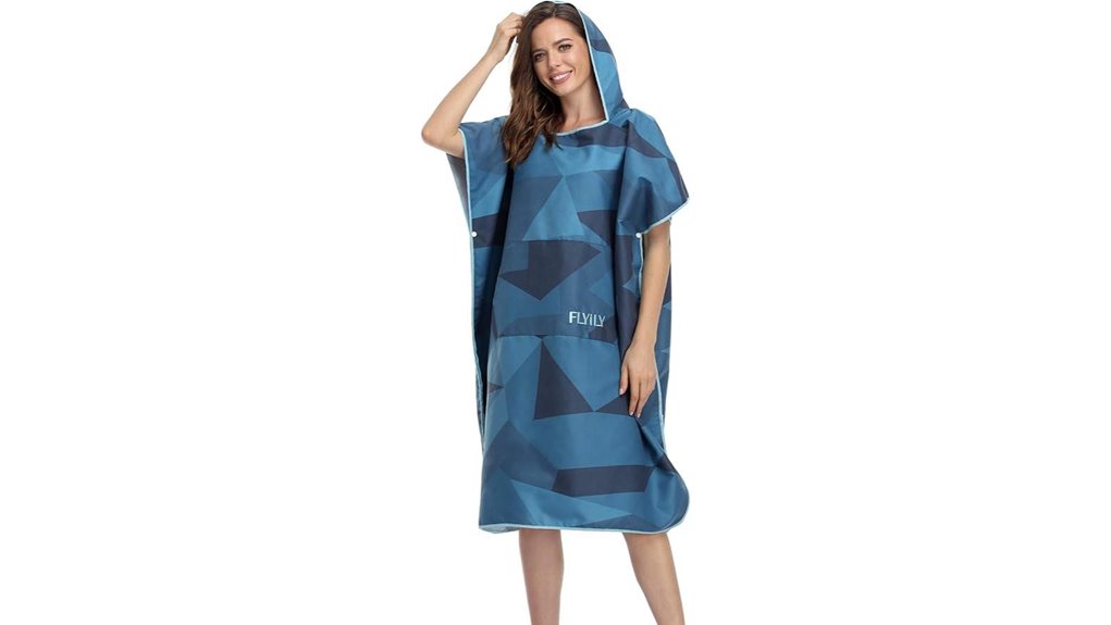 adjustable hooded surf towel