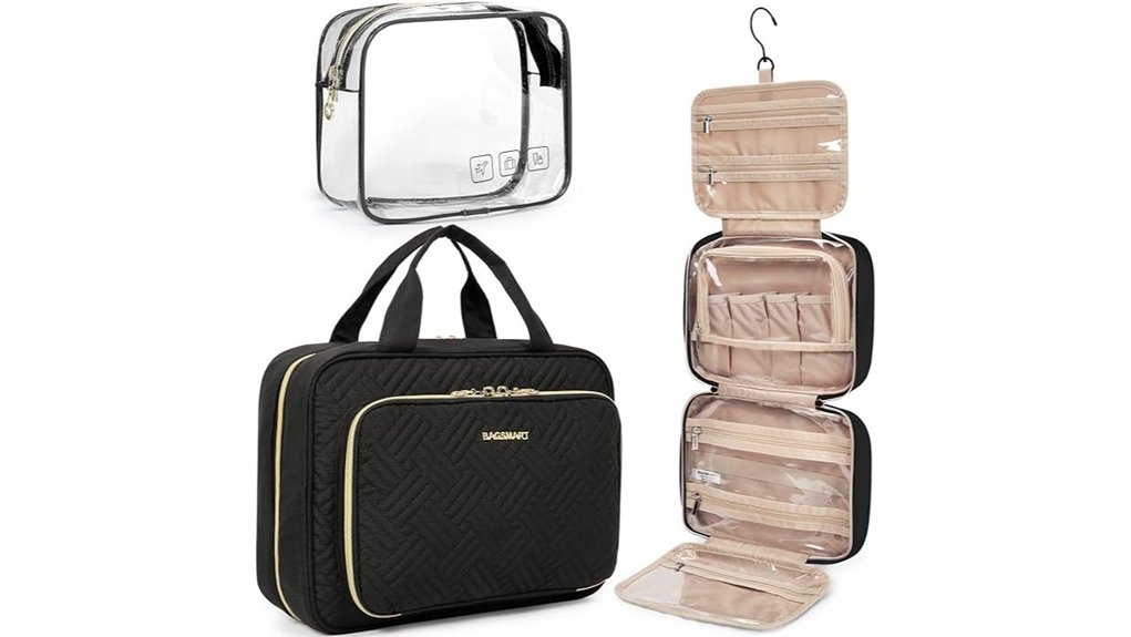 clear hanging tsa approved bag