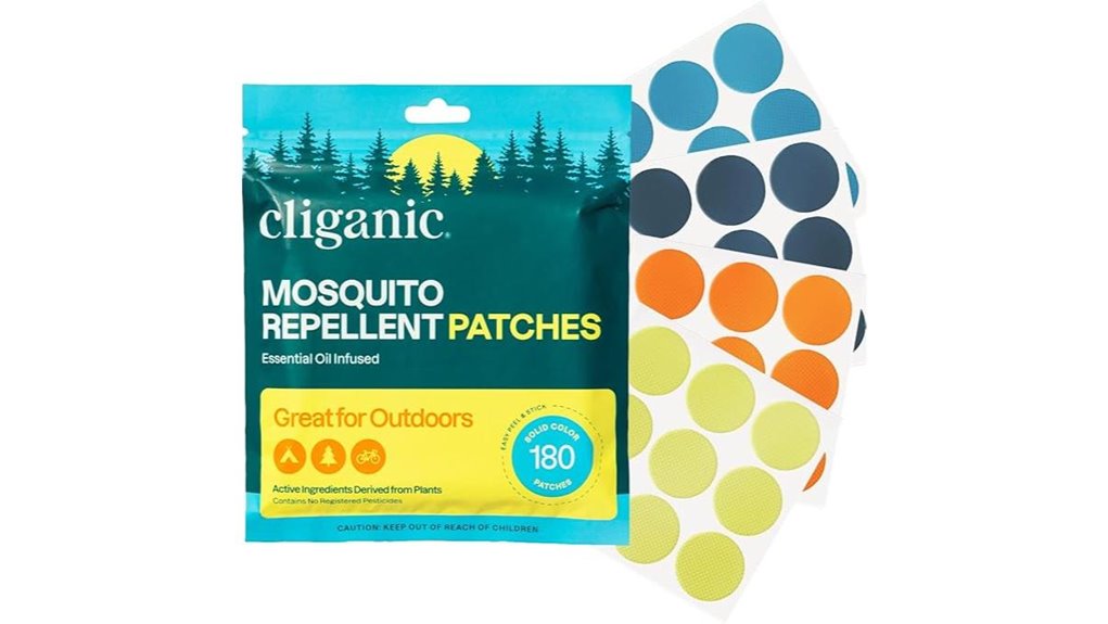 cliganic 180 mosquito stickers