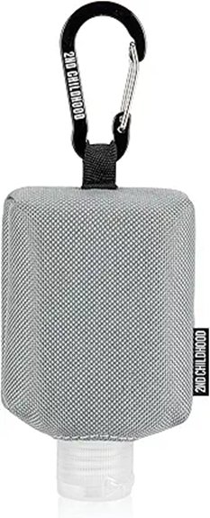clip on 2oz travel sanitizer