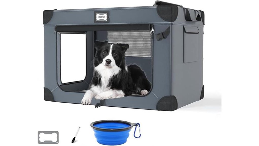 foldable 36 inch dog crate