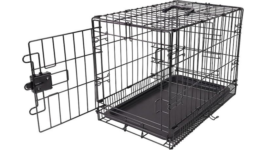 foldable metal pet crate