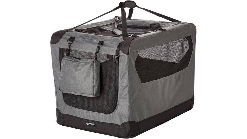 foldable soft dog crate