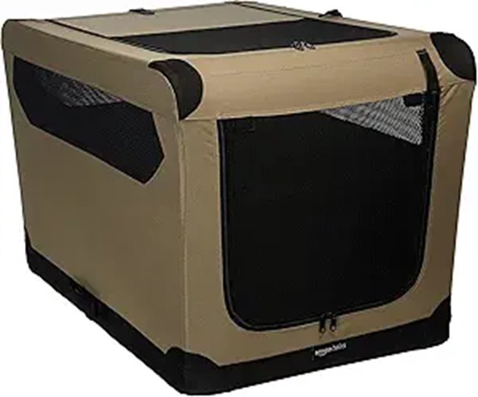 foldable soft pet crate