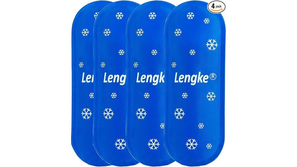 four tsa approved ice packs