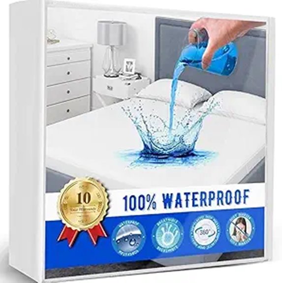 full size waterproof mattress protector