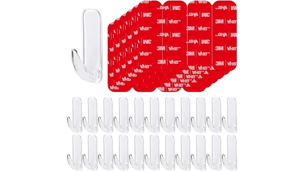 heavy duty adhesive wall hooks