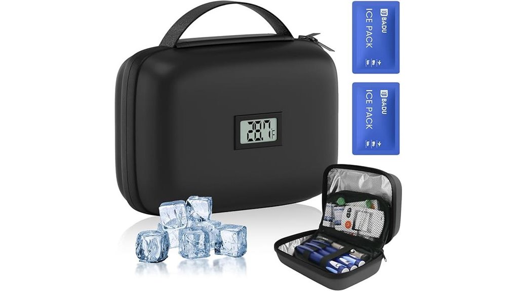 insulin travel cooler display