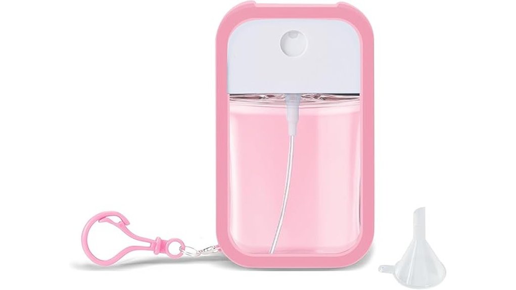leakproof 1oz refillable keychain