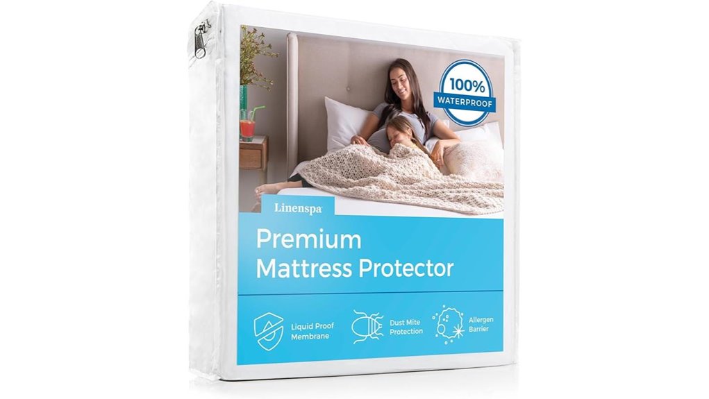 linenspa waterproof queen protector