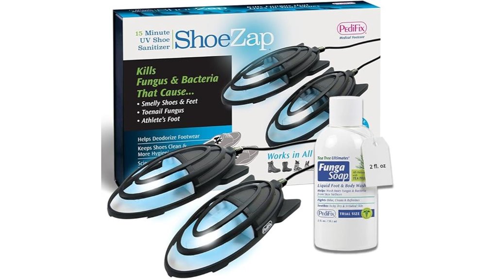 pedifix shoezap uv fungasoap