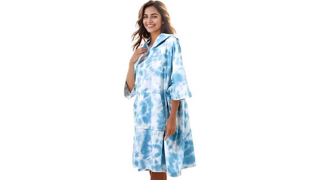 plus size surf poncho robe