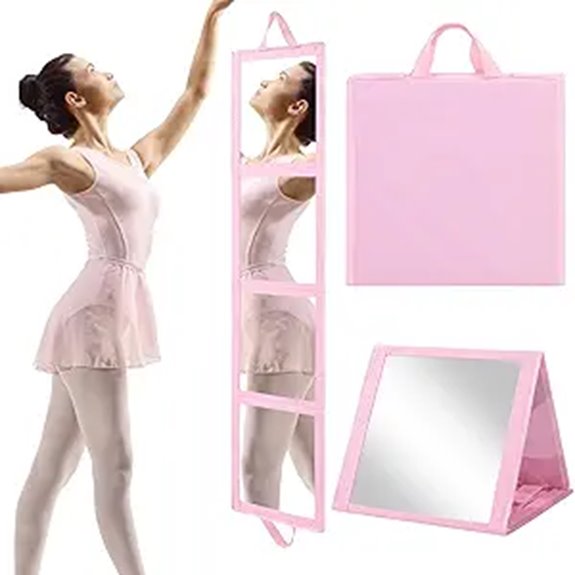 portable 47x13 full length mirror