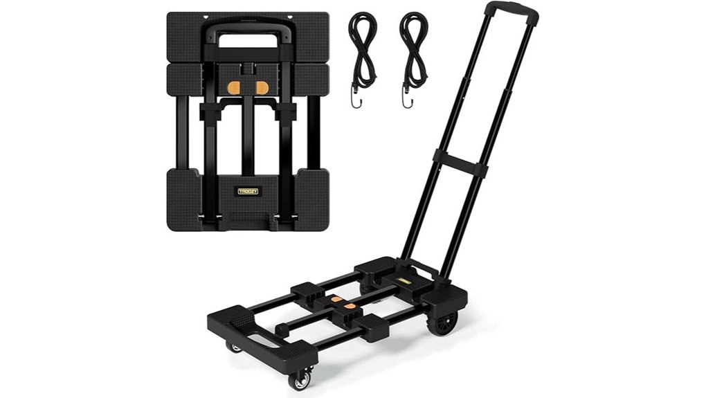 portable folding 500lb handtruck