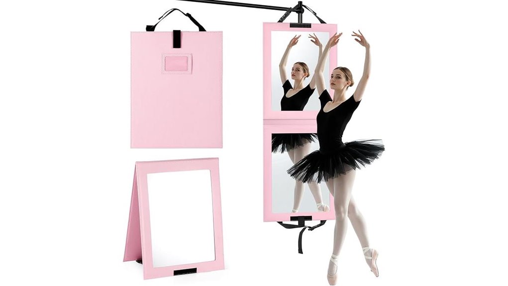 portable full length travel mirror