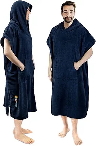 sun cube hooded poncho