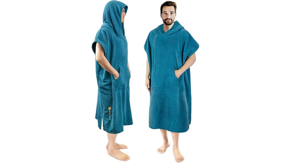 sun cube hooded surf poncho