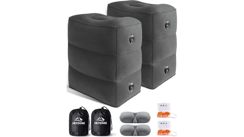 three layer inflatable kids pillow