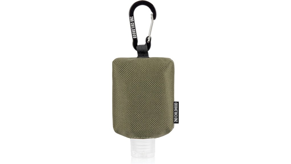 travel 2oz sanitizer keychain