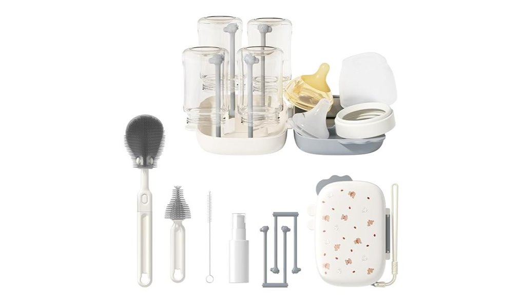 travel 6 in 1 silicone kit