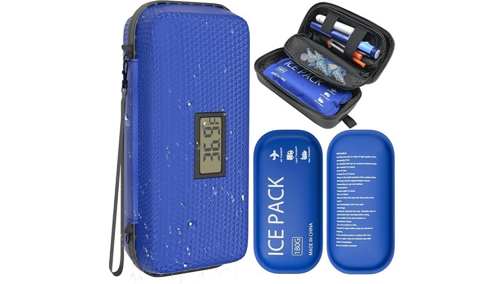 tsa approved digital insulin cooler