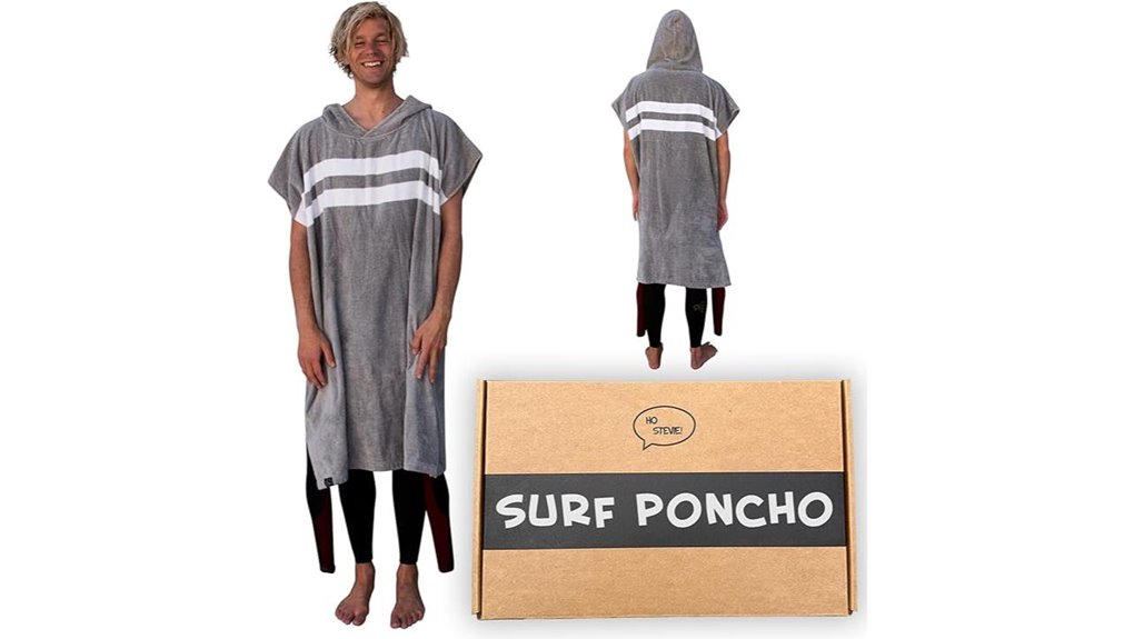 warm soft surf poncho