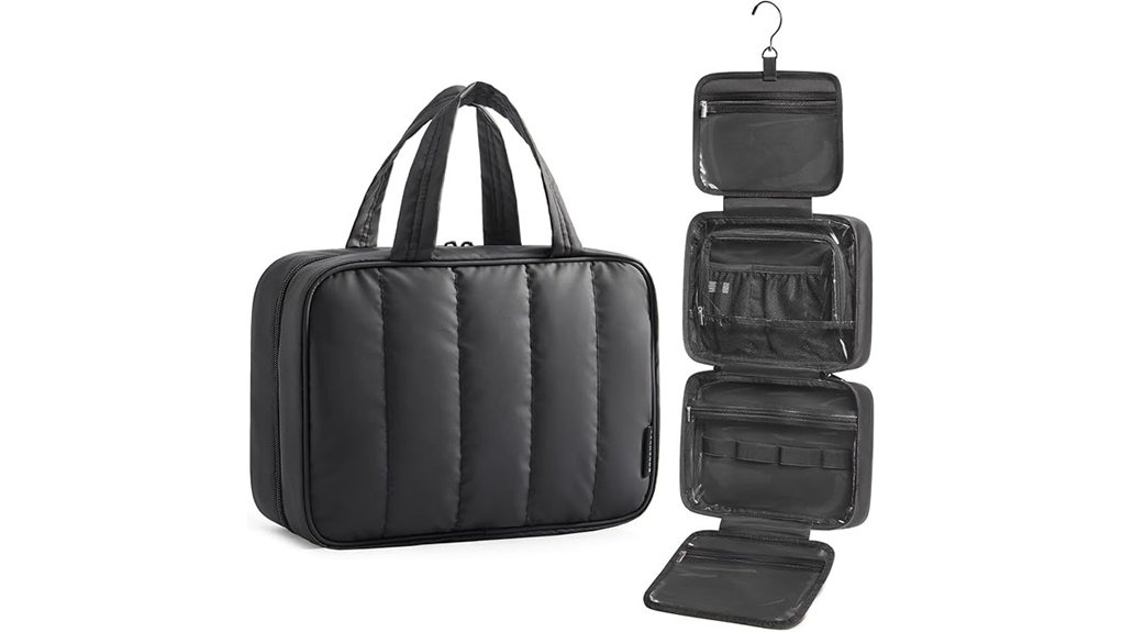 waterproof travel makeup organizer